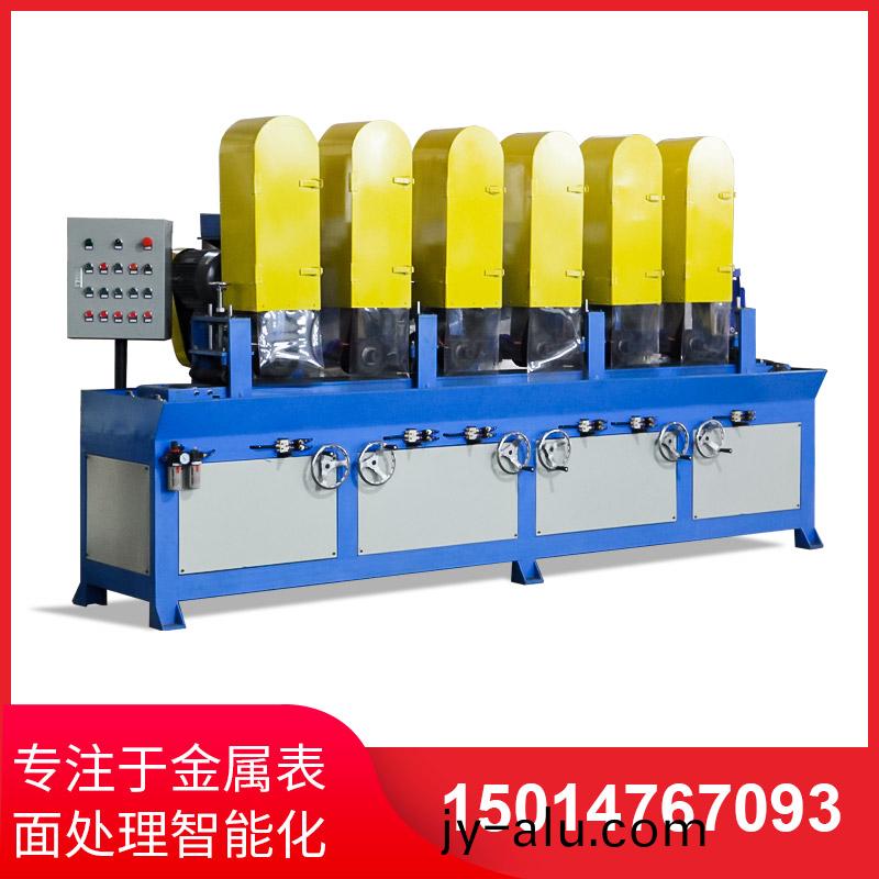 六組輸送式拉絲機